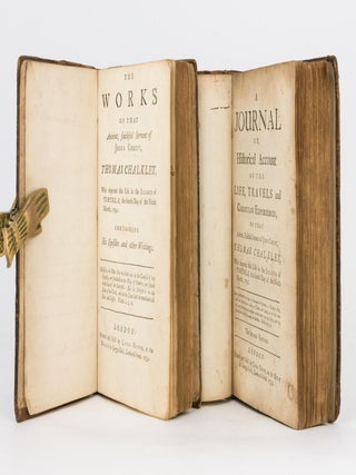 Item #100121 A Journal or, Historical Account of the Life, Travels and Christian Experiences, of...