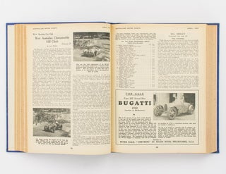 Australian Motor Sports. Edited by Arthur Wylie. Volume 1, Number 1, February 1946 to Volume 5, Number 12, December 1950 [the first 59 issues]