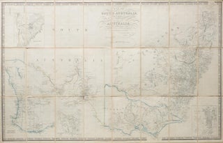 Item #100536 Map of South Australia, New South Wales, Van Diemens [sic] Land, and Settled Parts...