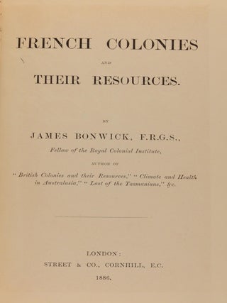 French Colonies and their Resources