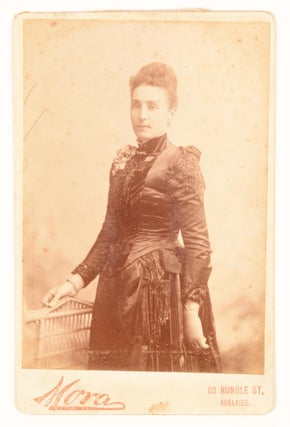 A collection of six nineteenth century photograph albums containing nearly 300 portraits of three generations of the Hawkins and Robertson families