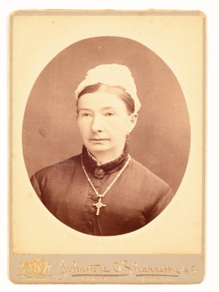 A collection of six nineteenth century photograph albums containing nearly 300 portraits of three generations of the Hawkins and Robertson families