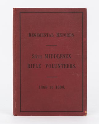 Item #100914 Regimental Record of the 24th Middlesex (formerly the 49th Middlesex) Post Office...