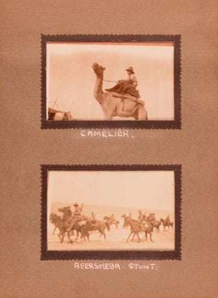 A comprehensive archive of photographs relating to the war service of two South Australians, 2347 Signaller Victor Arthur Reynolds, 9th Light Horse and Imperial Camel Corps (1st Anzac Battalion), and (to a lesser extent) his older brother 2455 Thomas Charles Saunders Reynolds, a sergeant in the 10th Battalion, who returned to Australia towards the end of September 1917