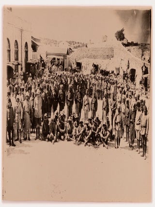 Six vintage gelatin silver photographs (each 120 × 177 mm) taken before the fall of Jerusalem on 9 December 1917