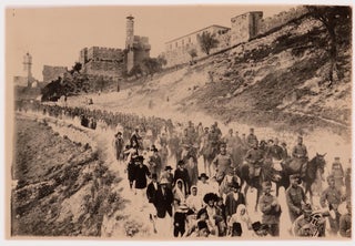 Six vintage gelatin silver photographs (each 120 × 177 mm) taken before the fall of Jerusalem on 9 December 1917
