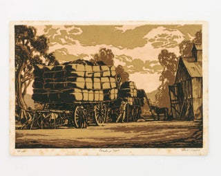 Item #101125 'Loading Wool'. New Zealand Britain, Australia, Albert Edward WARNER, family...
