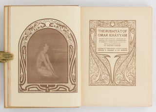 Rubaiyat of Omar Khayyam. From the Fourth Version of Edward Fitzgerald's Translation ... with Illustrations by Adelaide Hanscom
