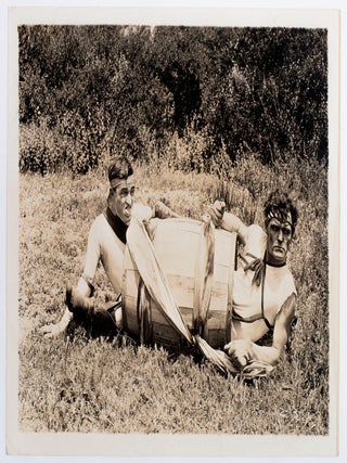 Item #101813 An album of publicity photographs for silent movies from the late 1910s. Silent Movies