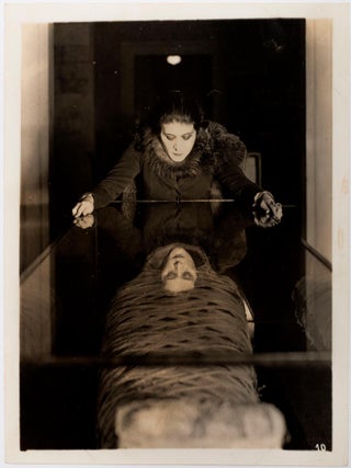An album of publicity photographs for silent movies from the late 1910s
