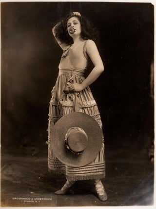 An album of publicity photographs for silent movies from the late 1910s