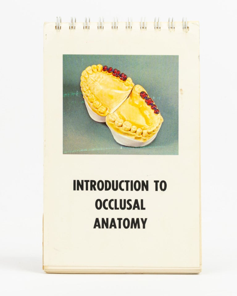 Item #102146 Introduction to Occlusal Anatomy. Harry C. LUNDEEN.
