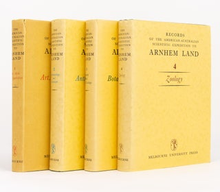 Item #102270 Records of the American-Australian Scientific Expedition to Arnhem Land. [Volume] 1:...