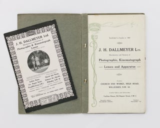 Dallmeyer Lenses and Apparatus [cover title]