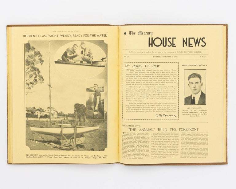 Item #102433 The Mercury House News. Number 1, December 1936 to Number 14, March 1938 [all published]. Mercury House News.