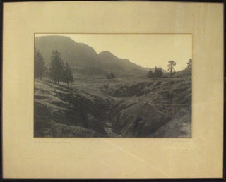 Item #102507 'A Washout, Hayward Range'. A vintage gelatin silver photograph (visible image size...