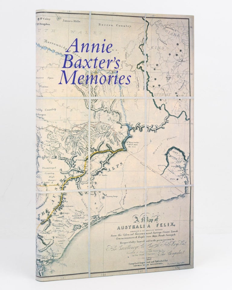 Item #10260 Memories of Tasmania and of the McLeay River and New England Districts of New South Wales and of Port Fairy in the Western District of Port Phillip, by a Lady in Australia. Annie BAXTER.
