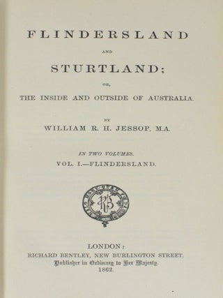 Flindersland and Sturtland; or, The Inside and Outside of Australia