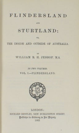 Flindersland and Sturtland; or, The Inside and Outside of Australia