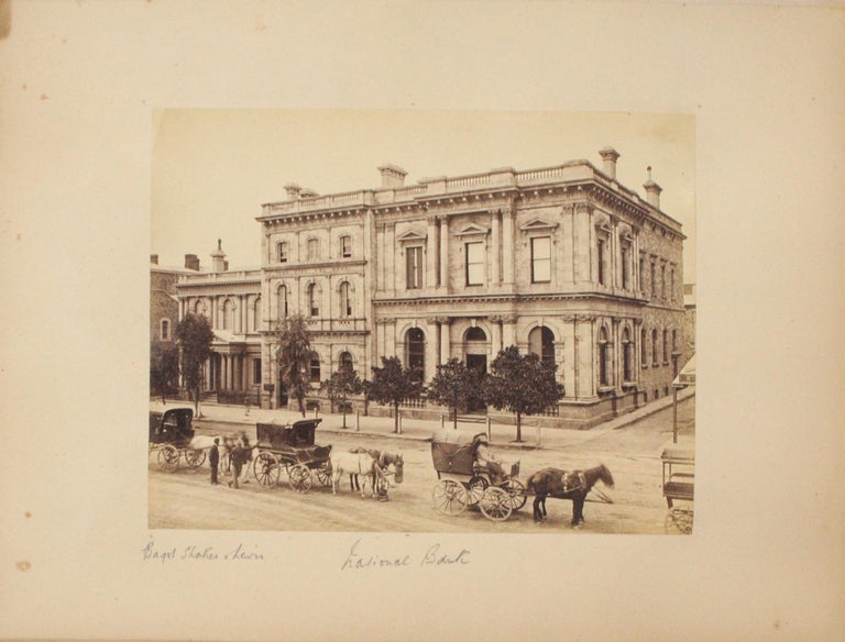Item #104313 An album of 36 original vintage albumen paper photographs, mainly full-page plates of Adelaide and surroundings from the early 1870s. South Australia, Henry DAVIS.