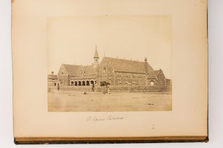 An album of 36 original vintage albumen paper photographs, mainly full-page plates of Adelaide and surroundings from the early 1870s