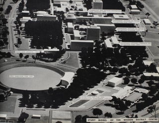 An album of large-format photographs of Canberra at the time of its major expansion in the late 1960s