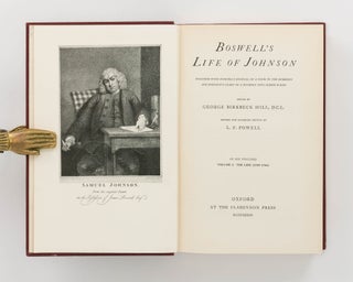 Boswell's Life of Johnson. Together with Boswell's Journey of a Tour to the Hebrides and Johnson's Diary of a Journey into North Wales. Edited by George Birkbeck Hill. Revised and Enlarged Edition by L.F. Powell. In Six Volumes. [Together with] The Letters of Samuel Johnson, with Mrs Thrale's Genuine Letters to Him. Collected and edited by R.W. Chapman [in three volumes]