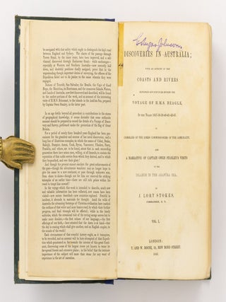 Discoveries in Australia; with an Account of the Coasts and Rivers explored and surveyed during the Voyages of H.M.S. 'Beagle', in the Years 1837-38-39-40-41-42-43... Also a Narrative of Captain Owen Stanley's Visits to the Islands in the Arafura Sea