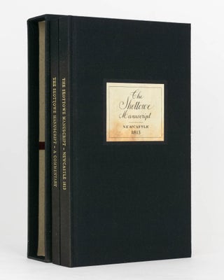 Item #105243 The Skottowe Manuscript. Newcastle 1813 [cover title]. Select Specimens from Nature...