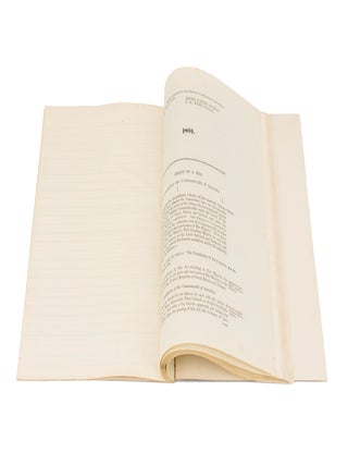 Item #105303 Draft of a Bill to Constitute the Commonwealth of Australia. Federation