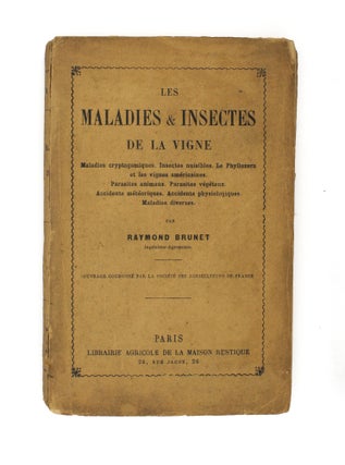 Item #105356 Les Maladies et Insectes de la Vigne. Maladies cryptogamiques. Insectes nuisibles....