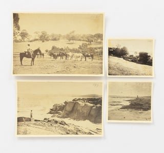 Item #105589 A group of four nineteenth-century photographs featuring Thomas Walker Higgins, a...