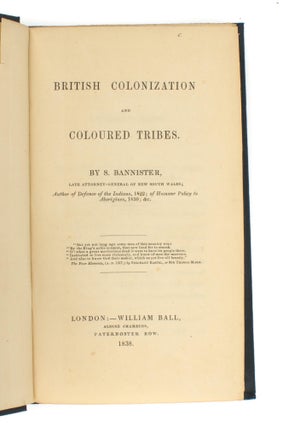 British Colonization and Coloured Tribes