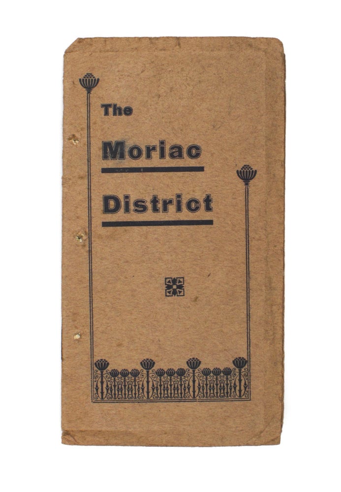 Item #105951 The Moriac District. Articles re-produced from 'The Australasian'. July 26th and Aug. 2nd, 1913. Victoria Moriac, F. W. L.