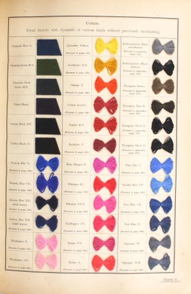 The Aniline Colours of the Badische Anilin- & Soda-Fabrik, Ludwigshafen °/Rhine [sic], and their Application on Wool, Cotton, Silk and other Textile Fibres