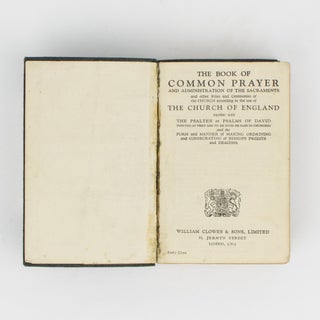 The Book of Common Prayer