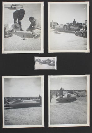 Item #106376 An album of photographs of the unsuccessful 1963 attempt on the World Land Speed...