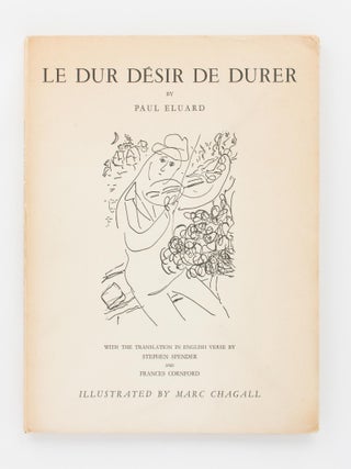 Item #106506 Le Dur Désir de Durer... With the English Translation by Stephen Spender and...