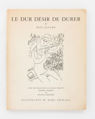 Item #106506 Le Dur Désir de Durer... With the English Translation by Stephen Spender and...