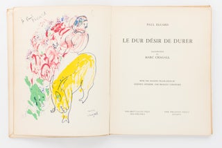 Le Dur Désir de Durer... With the English Translation by Stephen Spender and Frances Cornford