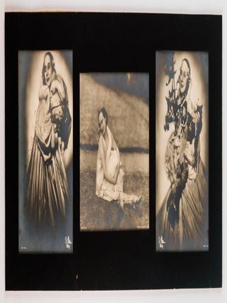 Item #106785 Three photographs (each approximately 160 x 120 mm or the reverse) of Anna Pavlova,...