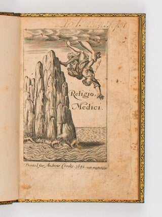 Item #107041 Religio Medici. Thomas BROWNE