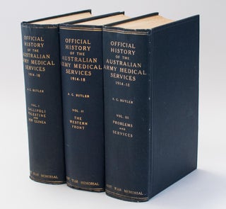Item #107185 The Official History of the Australian Army Medical Services in the War of...