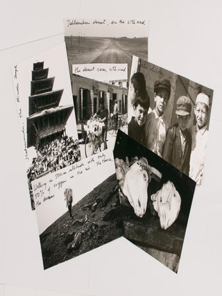 Item #107626 A small archive of 17 photographs and accompanying correspondence by the...