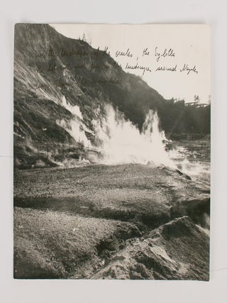 A small archive of 17 photographs and accompanying correspondence by the contemporary Austrian photographer Renate Graf