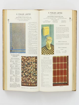 Ramsay's Architectural and Engineering Catalogue. A Filing System of Manufacturers' Catalogues and Technical Bulletins designed for Architects, Engineers and such other Persons whose Practice it is to select, specify or use Building Materials and Equipment. 1939 Edition