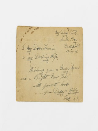 A collection of vintage photographs taken on active service - including at Gallipoli - by Warrant Officer (later Lieutenant) Edward James Shalless, a member of the 1st Royal Australian Navy Bridging Train