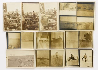 A collection of vintage photographs taken on active service - including at Gallipoli - by Warrant Officer (later Lieutenant) Edward James Shalless, a member of the 1st Royal Australian Navy Bridging Train