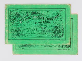 Item #107819 The Diggers & Diggings of Victoria as they were in 1852. Drawn on Stone by S.T....