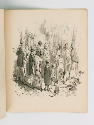 The Diggers & Diggings of Victoria as they were in 1852. Drawn on Stone by S.T. Gill